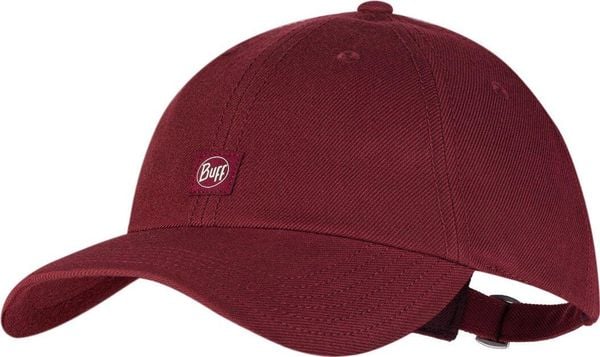 Czapka z daszkiem BUFF CHILL BASEBALL CAP. Czerwone czapki Buff, bez wzorów, z materiału. Za 124.90 zł.