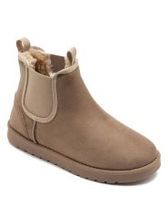 C'M Botki w kolorze khaki rozmiar: 39. Brązowe botki C'M, bez wzorów, z materiału, bez obcasa, bez zapięcia. Za 172.08 zł.