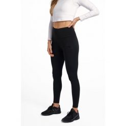 Legginsy fitness z wysokim stanem damskie Rough Radical Cover. Czarne legginsy ROUGH RADICAL, m, bez wzorów, z podwyższonym stanem. W wyprzedaży za 135.92 zł.