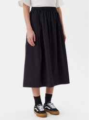 Vans Spódnica midi Francesca VN000M9R Czarny Regular Fit. Czarne spódnice Vans, m, bez wzorów, z bawełny, midi. Za 179.99 zł.