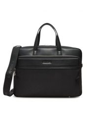 Gino Rossi Torba na laptopa 05A11192-1 Czarny. Czarne torby na laptopa Gino Rossi, bez wzorów, z materiału. Za 279.99 zł.