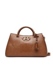 Guess Torebka Salinge HWKG96 24060 Brązowy. Brązowe torebki klasyczne Guess, z aplikacjami, ze skóry, bez dodatków. Za 679.99 zł.