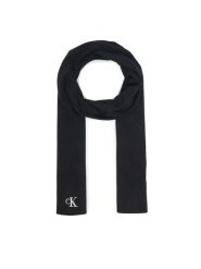 Calvin Klein Szalik Fine LV04D8021G Czarny. Czarne rękawiczki Calvin Klein, bez wzorów, z wiskozy. Za 209.99 zł.