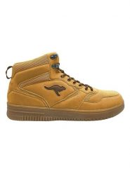 Kangaroos Sneakersy "K-Watch Bliz" w kolorze jasnobrązowym rozmiar: 43. Brązowe trampki KangaROOS, bez wzorów, z materiału, za kostkę, bez zapięcia. Za 192.33 zł.