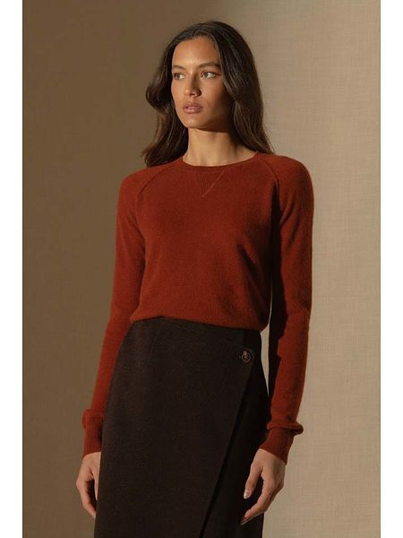 Perfect Cashmere Kaszmirowy sweter "Wilma" w kolorze jasnobrązowym rozmiar: XL. Brązowe swetry Perfect Cashmere, xl, bez wzorów, z kaszmiru, bez ramiączek. Za 365.42 zł.