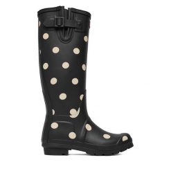 Kalosze Hunter. Czarne kalosze Hunter, bez wzorów. Za 349.99 zł.