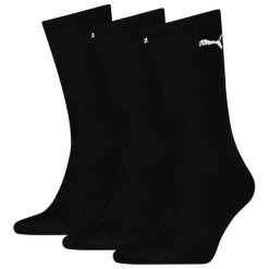 Skarpety dla dorosłych Puma Sport Crew Lightweight. Czarne skarpety Puma, bez wzorów. Za 51.05 zł.