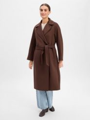 Weekend Max Mara płaszcz wełniany Kobiety wełna ze strzyży brązowy, 42. Brązowe płaszcze Weekend Max Mara, bez wzorów, z wełny, bez kaptura. Za 3,599.95 zł.