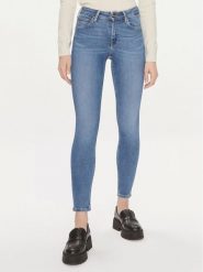 Lee Jeansy Foreverfit 112348936 Niebieski Skinny Fit. Niebieskie jeansy Lee, bez wzorów. Za 199.99 zł.