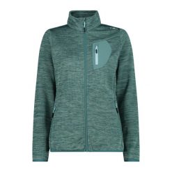 Damska bluza zapinana na zamek CMP. Niebieskie bluzy sportowe CMP, bez wzorów, bez kaptura. Za 215.50 zł.