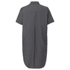 Damska sukienka koszulowa VAUDE Redmont. Czarne sukienki Vaude, na lato, m, bez wzorów, sportowe, bez kołnierzyka, bez ramiączek, koszulowe. Za 522.65 zł.