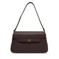 Torebka Elisabetta Franchi. Brązowe torebki klasyczne Elisabetta Franchi, bez wzorów, bez dodatków. Za 1,279.00 zł.