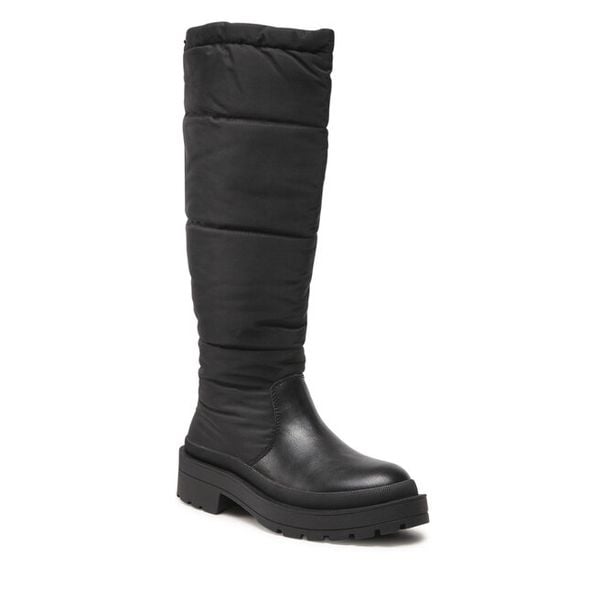 Kozaki Jenny Fairy. Czarne kozaki Jenny Fairy, bez obcasa, na płaskiej podeszwie, bez zapięcia. Za 159.99 zł.