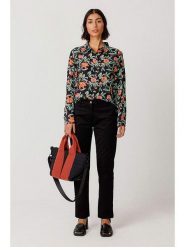 SKFK Torebka "Oliva" w kolorze czerwono-czarnym rozmiar: onesize. Czarne torby na ramię SKFK, bez wzorów, z materiału, przez ramię, bez dodatków. Za 239.99 zł.