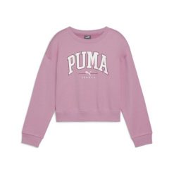 Młodzieżowa bluza PUMA SQUAD PUMA Mauved Out Pink. Czarna bluzy Puma, m, bez wzorów, bez kaptura. Za 132.99 zł.