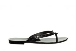 Japonki Melissa Harmonic Studs II Ad Black 010463, Czarny, Guma - 38. Czarne klapki Melissa, bez wzorów, z gumy, bez obcasa, na płaskiej podeszwie. W wyprzedaży za 199.00 zł.