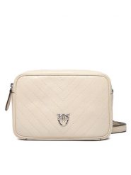 PINKO Torebka Carrie Camera Bag Classic Al 25-26 PLTT 104336 A2JC Écru. Torebki klasyczne Pinko, bez wzorów, ze skóry, bez dodatków. Za 1,489.00 zł.