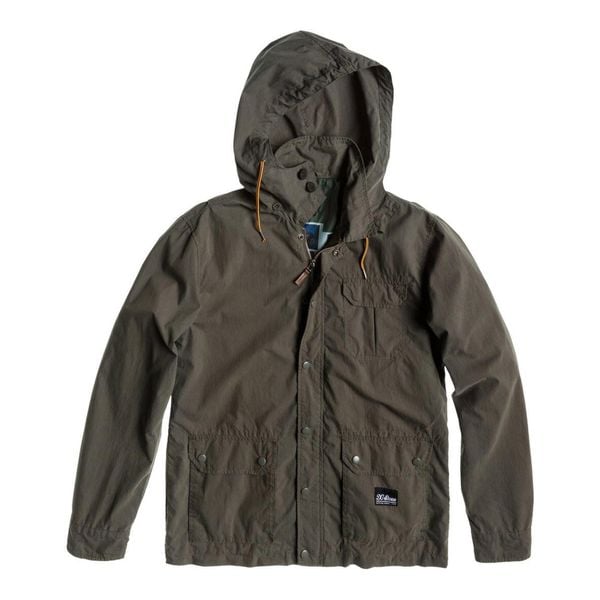 Kurtka z kapturem DC AWOL Kremer CQY0. Czarne kurtki narciarskie DC Shoes, bez wzorów, z kapturem, narciarskie. Za 259.00 zł.