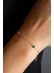 Lodie Silver Srebrna bransoletka z cyrkoniami rozmiar: onesize. Szare bransoletki Lodie Silver, z cyrkonią, srebrne. Za 43.99 zł.