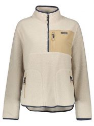 Sublevel Bluza polarowa w kolorze kremowym rozmiar: XXL. Brązowe bluzy Sublevel, xxl, bez wzorów, z polaru, bez kaptura. Za 83.42 zł.