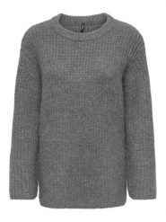 ONLY Sweter w kolorze szarym rozmiar: S. Szare swetry Only, s, bez wzorów, bez ramiączek. Za 115.95 zł.