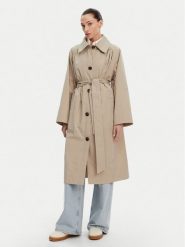Barbour Trencz LSP0212SN11 Beżowy Regular Fit. Brązowe płaszcze Barbour, bez wzorów, z bawełny, bez kaptura. Za 859.99 zł.