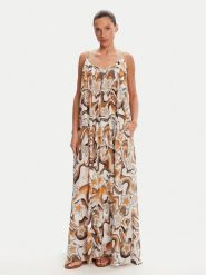 Devotion TWINS Sukienka letnia Athina 025.385G Kolorowy Loose Fit. Sukienki Devotion Twins, na lato, bez wzorów, z bawełny, bez kołnierzyka, bez ramiączek. Za 979.99 zł.