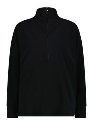 CMP Bluza polarowa w kolorze czarnym rozmiar: 42. Czarne bluzy CMP, bez wzorów, z materiału, bez kaptura. Za 205.93 zł.