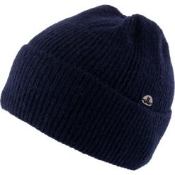 Elegancki damski kapelusz zimowy z akrylu w granatowej. Niebieskie kapelusze XTASY, bez wzorów, z elastanu. Za 79.99 zł.