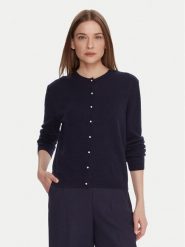 United Colors Of Benetton Kardigan 1002D501U Granatowy Regular Fit. Niebieskie kardigany United Colors of Benetton, s, bez wzorów, z wełny. Za 369.99 zł.
