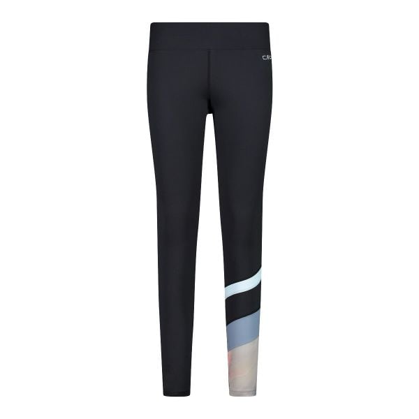Damskie legginsy CMP 4-way. Czarne legginsy CMP, l, bez wzorów. Za 266.75 zł.