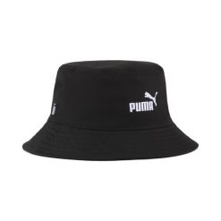 Kapelusz typu bucket z logo No. 1 ESS PUMA. Czarne kapelusze Puma, bez wzorów, z bawełny. Za 101.83 zł.