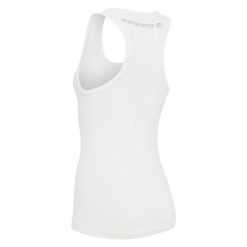 Damski tank top Macron Performance++. Białe topy Macron, bez wzorów, bez kołnierzyka, bez ramiączek. Za 261.00 zł.