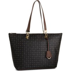 Torebka POLLINI - TE8410PP02Q1100D Nerro/Marron. Czarne shopper Pollini, bez wzorów, ze skóry ekologicznej, duże, bez dodatków. Za 719.00 zł.