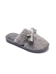 Confly Kapcie w kolorze szarym rozmiar: 37. Szare obuwie domowe Confly, bez wzorów, bez zapięcia. Za 34.77 zł.