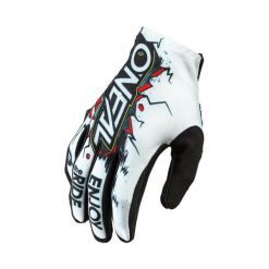 Rękawiczki rowerowe O'neal Matrix Villain. Białe rękawiczki O'NEAL, bez wzorów, sportowe. Za 109.00 zł.