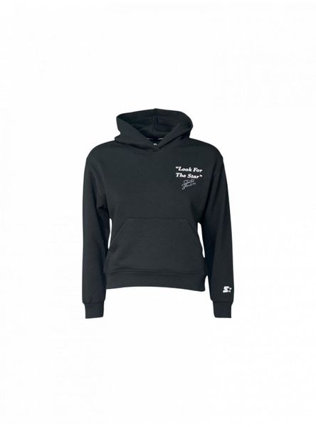 Bluza z kapturem Starter 3377 black. Czarne bluzy Starter, l, bez wzorów, z materiału, z kapturem. Za 443.30 zł.