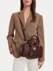 Nine West Torebka CEO- SATIN BLOOM-LDA9374 Brązowy. Brązowe torebki klasyczne Nine West, bez wzorów, ze skóry, bez dodatków. Za 229.99 zł.