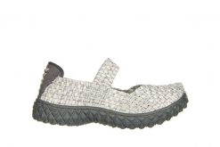 Półbuty Rock Over Silver Bird 032918, Biały, Materiał - 37. Białe obuwie sportowe Rock Spring, z materiału, bez zapięcia. W wyprzedaży za 164.99 zł.