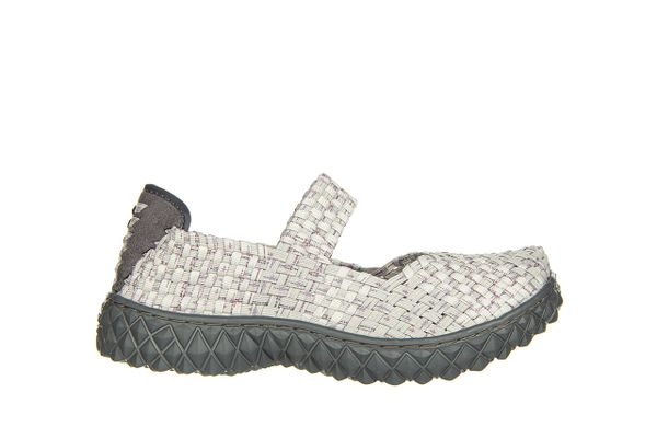 Półbuty Rock Over Silver Bird 032918, Biały, Materiał - 37. Białe obuwie sportowe Rock Spring, z materiału, bez zapięcia. W wyprzedaży za 164.99 zł.