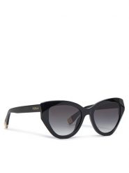 Furla Okulary przeciwsłoneczne WD00131 A.0116 O6000 Czarny. Czarne okulary przeciwsłoneczne Furla, bez wzorów, z tworzywa sztucznego. Za 519.99 zł.