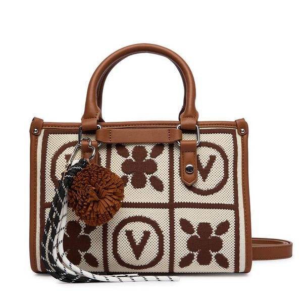 Torebka Valentino. Brązowe torebki klasyczne Valentino, bez wzorów, bez dodatków. Za 551.99 zł.