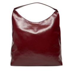 Torebka DeeZee. Czerwone shopper DeeZee, bez wzorów, bez dodatków. Za 149.99 zł.