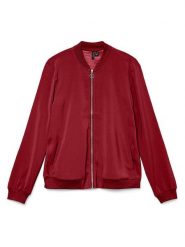 Vero Moda Kurtka w kolorze bordowym rozmiar: M. Czerwone kurtki Vero Moda, m, bez wzorów, bez kaptura. Za 134.95 zł.