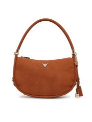 Guess Torebka Danya HWSG99 18010 Brązowy. Brązowe torebki klasyczne Guess, z aplikacjami, ze skóry, bez dodatków. Za 589.99 zł.