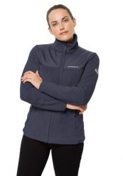 Bluza turystyczna damska Jack Wolfskin Dna Kenai. Czarne bluzy Jack Wolfskin, bez wzorów, z poliesteru, bez kaptura. W wyprzedaży za 193.00 zł.
