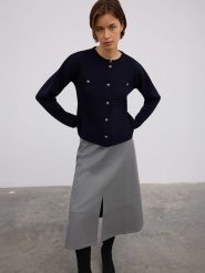 BGN Kardigan w kolorze granatowym rozmiar: 38. Niebieskie kardigany BGN, bez wzorów. Za 187.07 zł.