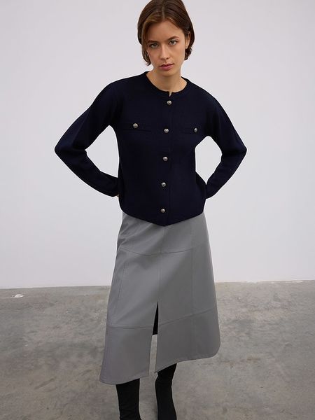 BGN Kardigan w kolorze granatowym rozmiar: 38. Niebieskie kardigany BGN, bez wzorów. Za 125.85 zł.