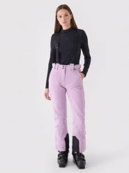 4F Spodnie narciarskie w kolorze fioletowym rozmiar: L. Różowe spodnie dresowe 4f, l, bez wzorów, narciarskie. Za 195.77 zł.