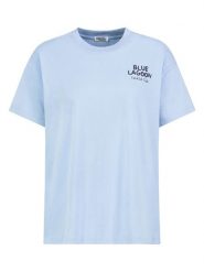 Sublevel Koszulka w kolorze błękitnym rozmiar: XL. Niebieskie bluzki Sublevel, xl, bez wzorów, z bawełny, bez kołnierzyka, bez ramiączek. Za 43.99 zł.